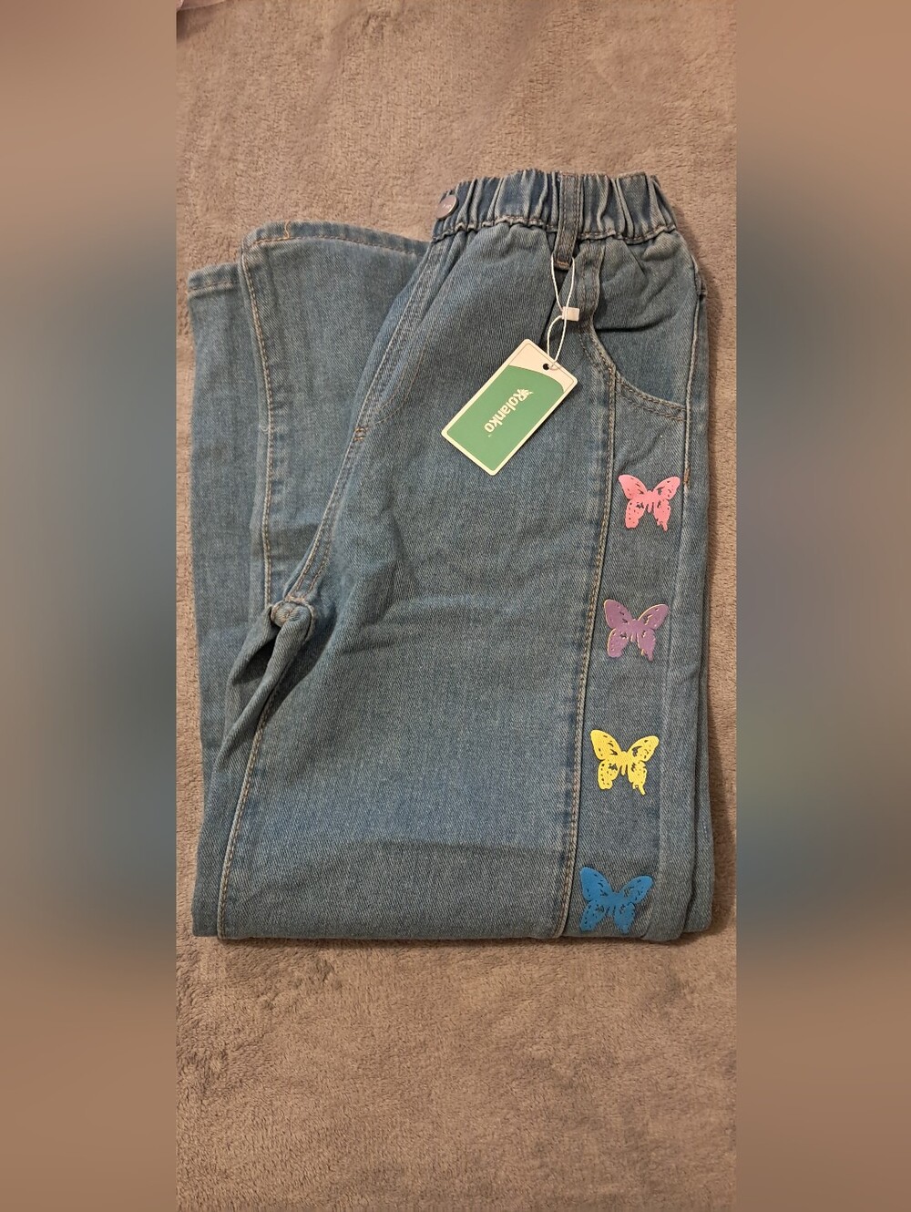 Rolanko Butterfly Jeans Sz 160 (11-12)